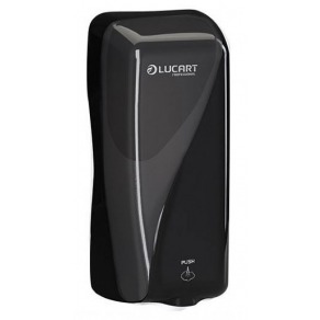Dozator sapun spuma Lucart Identity, negru 800 ml