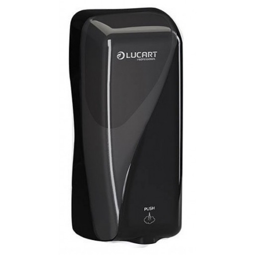 Dozator sapun spuma Lucart Identity, negru 800 ml