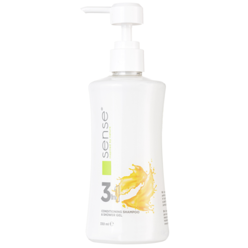Sampon si gel dus Sense, 3 in 1, 330 ml