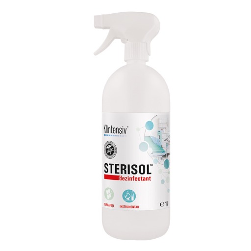 Sterisol, dezinfectant de nivel inalt pentru suprafete Klintensiv - virucid 1 litru