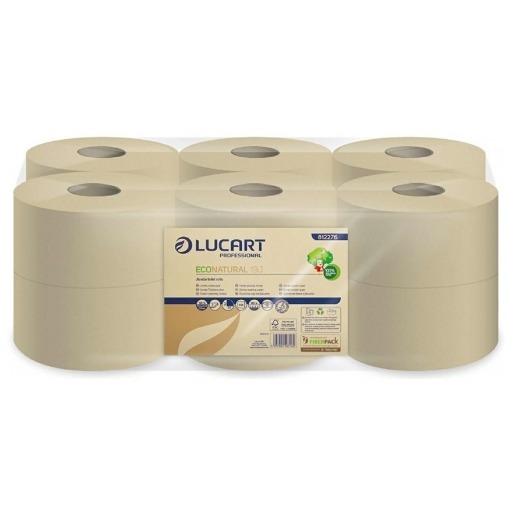 Hartie igienica jumbo, Lucart Econatural 19J, 160 metri