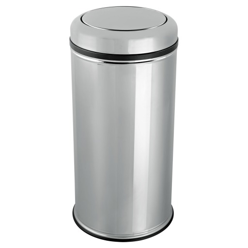 Cos gunoi inox cu capac batant - 45 litri