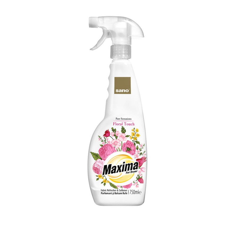 Parfumant și Balsam de Rufe Sano, Floral Touch, 750ml Parfumant și Balsam de Rufe Sano, Floral Touch, 750ml