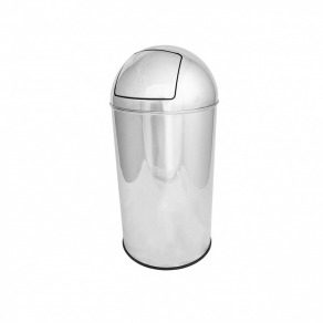 Cos gunoi inox capac push - 35 litri