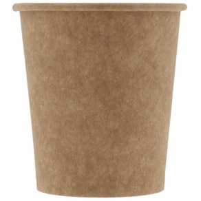 Pahare carton natur,  perete simplu, 8oz, 230 ml Pahare carton natur,  perete simplu, 8oz, 230 ml