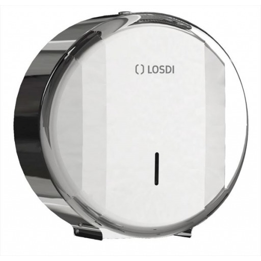 Dispenser premium inox Losdi, hartie igienica mini jumbo