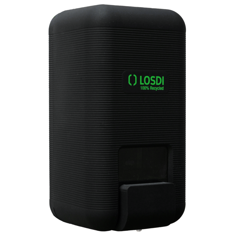 Dozator sapun lichid, ABS negru, 1 litru, Losdi Eco-Lux Dozator sapun lichid, ABS negru, 1 litru, Losdi Eco-Lux