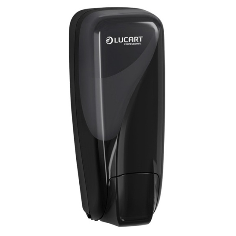 Dozator sapun spuma Lucart Identity, negru, 1000 ml