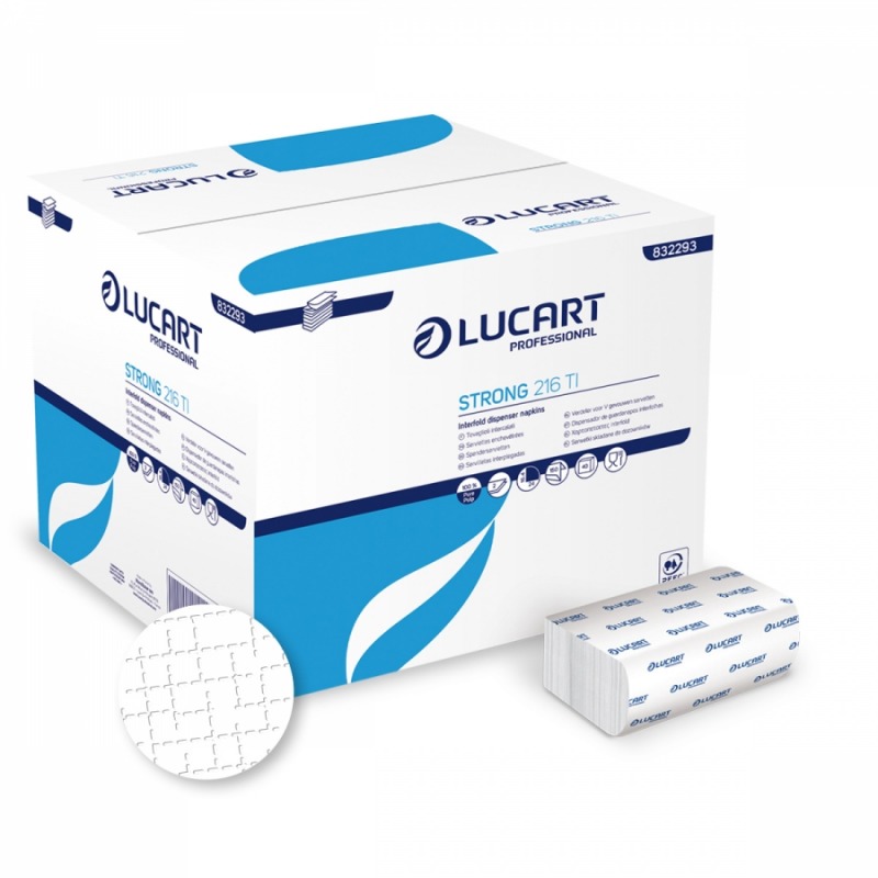 Servetele masa Lucart Strong, 2 straturi, 150 servetele Servetele masa Lucart Strong, 2 straturi, 150 servetele