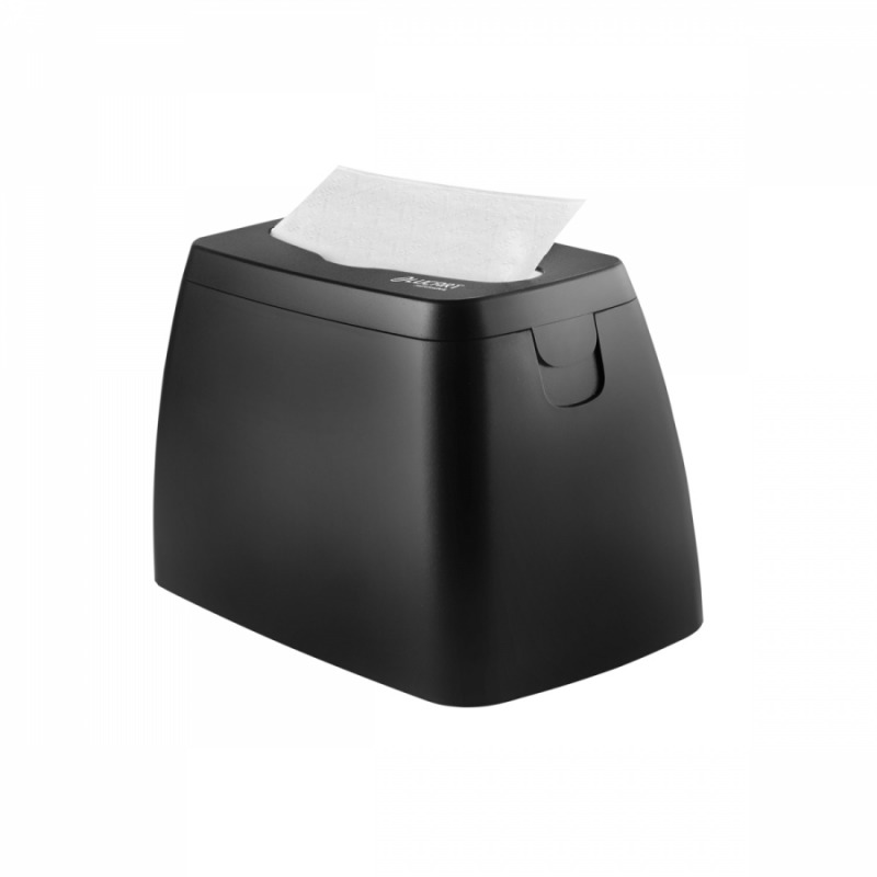 Dispenser pentru servetele de masa Lucart, L-ONE, negru Dispenser pentru servetele de masa Lucart, L-ONE, negru