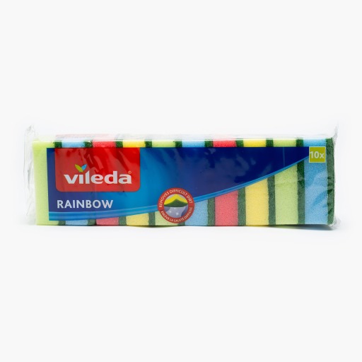 Burete de vase Vileda - Rainbow set 10 buc