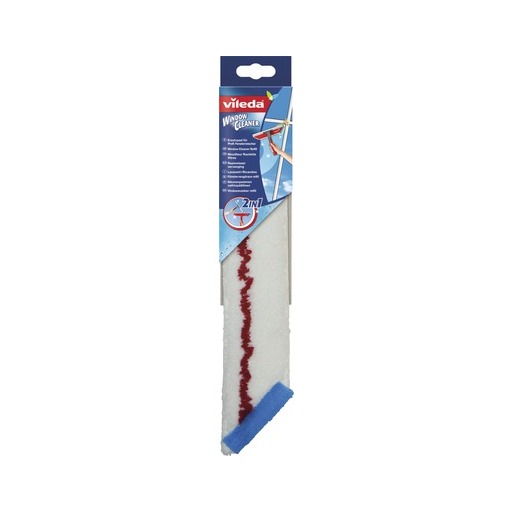 Rezerva spalator geam Vileda, 2 in 1 microfibra