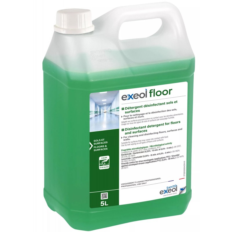 Exeol Floor, dezinfectant concentrat suprafete, 5L Exeol Floor, dezinfectant concentrat suprafete, 5L