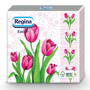 Servetele de masa Paste, 3 straturi, 33*33 cm, hello spring