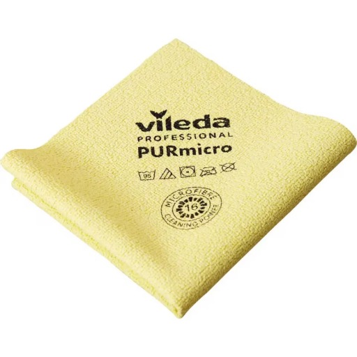 Laveta universala profesionala Vileda PURmicro Active, galbena