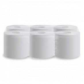 Prosoape hartie derulare centrala, Eco, 2 straturi, 100 m