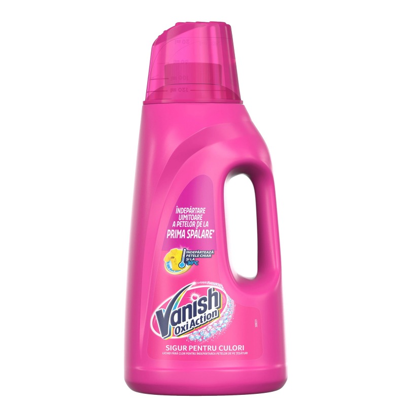 Vanish Pink, detergent pentru indepartarea petelor, 1l Vanish Pink, detergent pentru indepartarea petelor, 1l