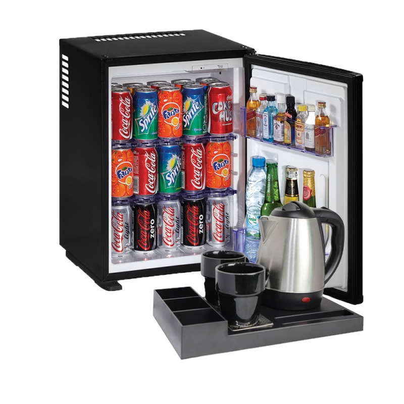 Pachet minibar hotelier 30 litri + tava bun venit + cana fierbator Pachet minibar hotelier 30 litri + tava bun venit + cana fierbator