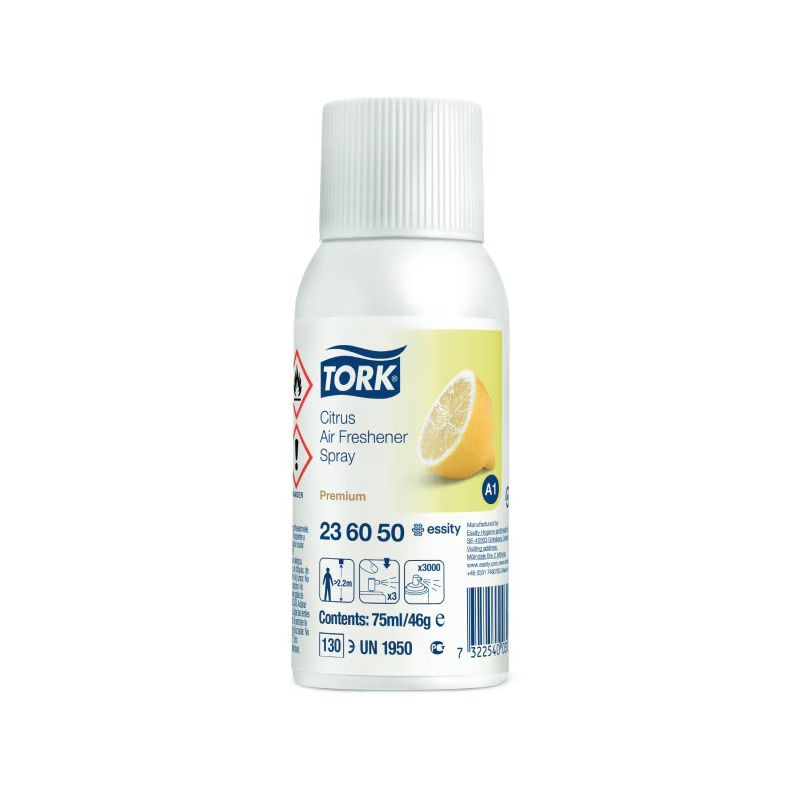 Rezerva odorizant Tork cu aroma de citrice Rezerva odorizant Tork cu aroma de citrice