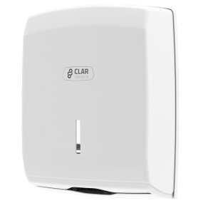 Dispenser prosoape pliate hartie - plastic ABS alb