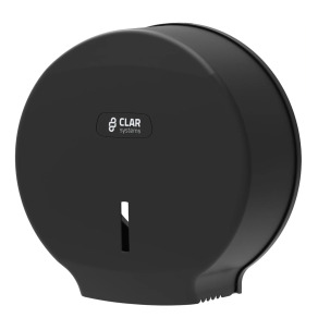 Dispenser hartie igienica Mini Jumbo - ABS negru