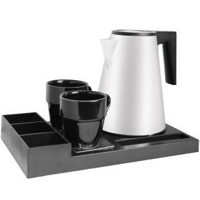 Set hotelier ceai si cafea, tava + cana fierbator Prokettle Line 1.2 L