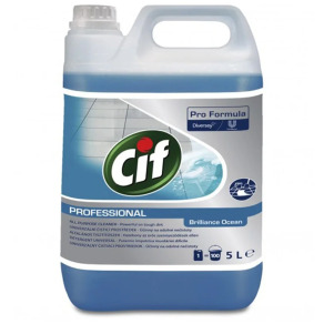 Detergent universal pentru suprafete, Brilliance Ocean, Cif Pro Formula 5 l