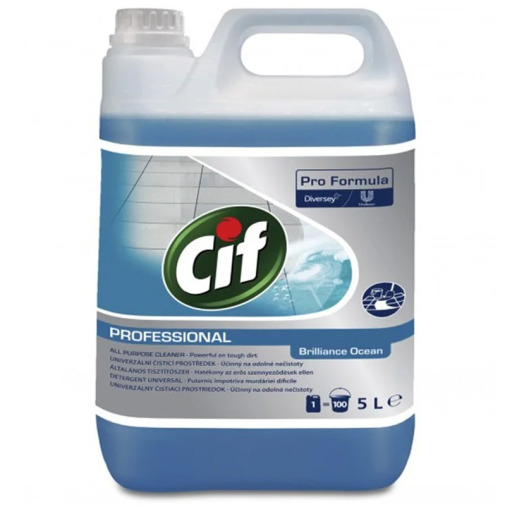 Detergent universal pentru suprafete, Brilliance Ocean, Cif Pro Formula 5 l