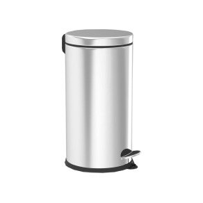 Cos gunoi inox cu pedala - 20 litri, soft close