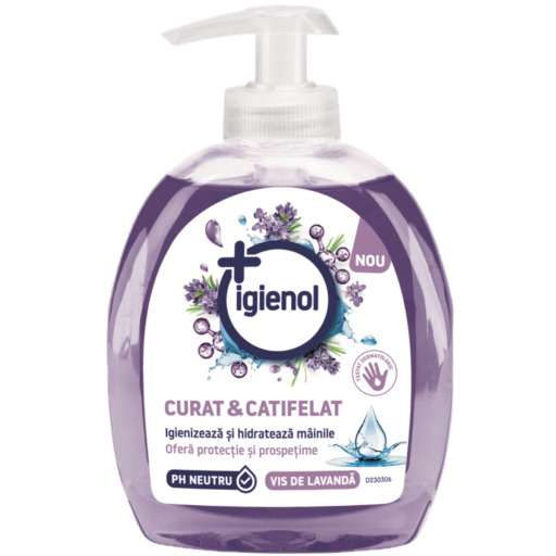 Sapun Lichid Antibacterian Igienol Lavanda 300 ml