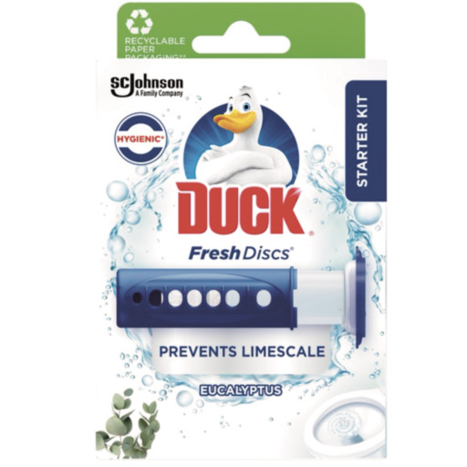 Odorizant gel toaleta Duck Fresh Disc, Eucalypt