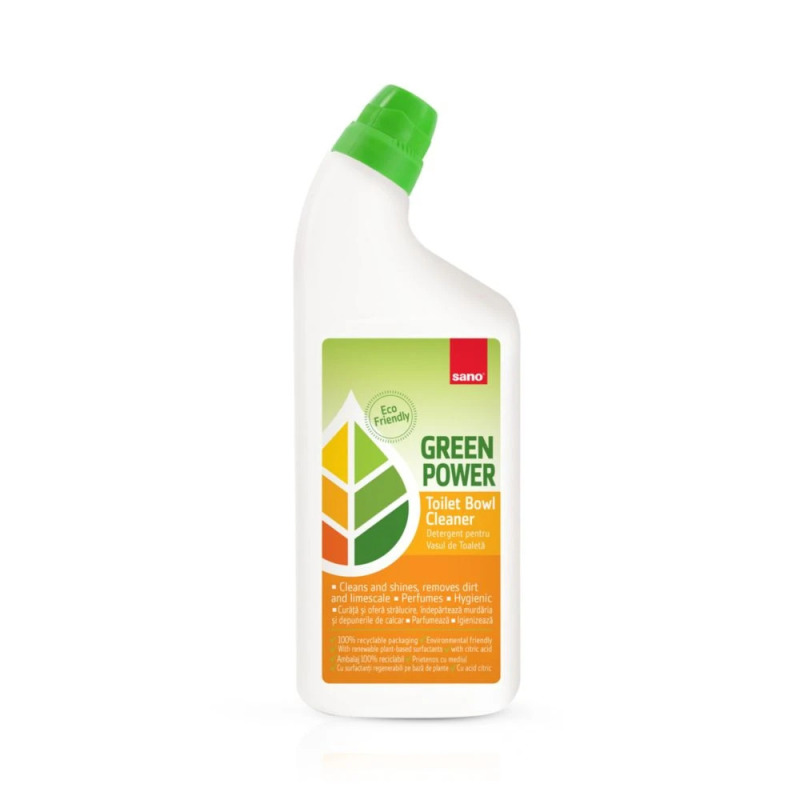 Detergent toaleta Eco-friendly Sano Green Power 750 ml Detergent toaleta Eco-friendly Sano Green Power 750 ml