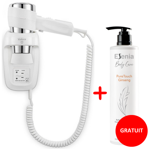 PACHET Uscator par hotelier Valera Action Super Plus 1600 Shaver+ Dispenser gel dus Esenia...