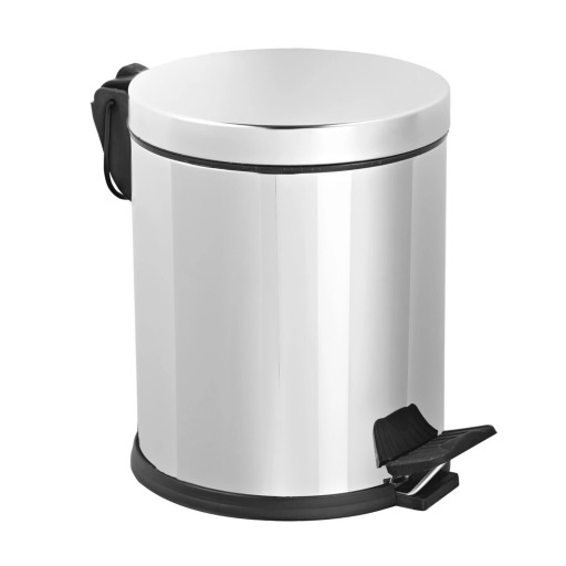 Cos gunoi inox cu pedala - 5 litri