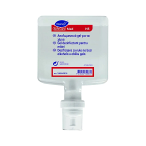 Soft Care Med H5 Diversey, gel dezinfectant maini, virucid, 1300 ml