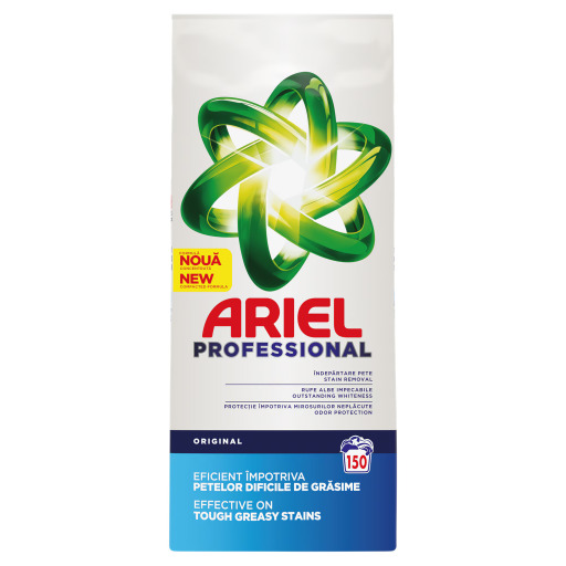 Ariel Professional Regular, detergent rufe automat, 9.75 kg, 150 de spalari