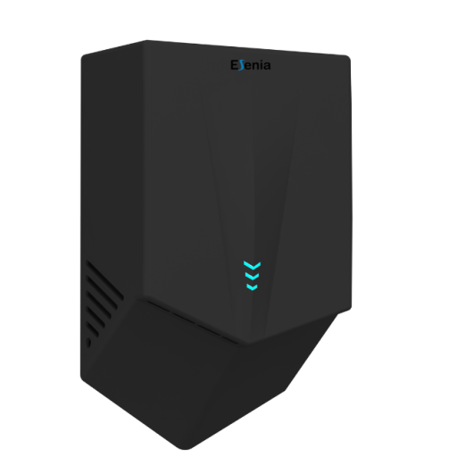 Uscator maini Esenia Dual Jet, filtru Hepa, sterilizare UV, ABS negru