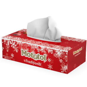 Servetele la cutie, Traditional Craciun, 2 straturi, 150 buc
