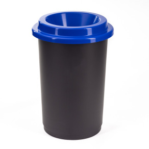 Cos gunoi colectare selectiva, 50 litri, capac deschis