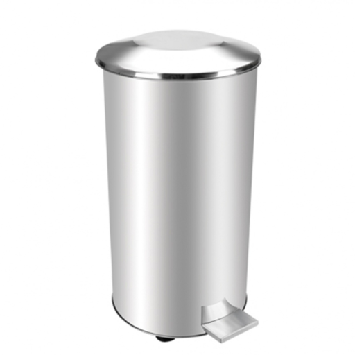 Cos gunoi inox cu pedala, 90 litri