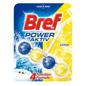 Odorizant pentru toaleta Bref, Lemon, 50g