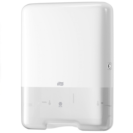 Dispenser prosoape pliate mare Tork alb