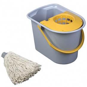 Set Mini Aquva  galeata cu mop  fara maner Set Mini Aquva  galeata cu mop  fara maner