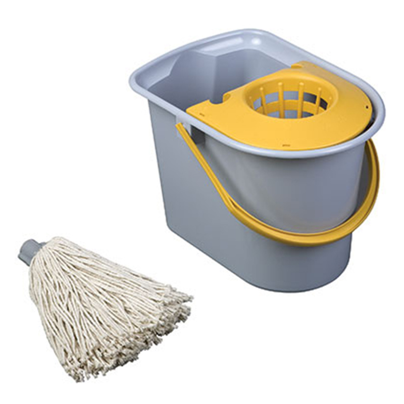 Set Mini Aquva  galeata cu mop  fara maner Set Mini Aquva  galeata cu mop  fara maner